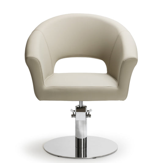 Cadeira de cabeleireiro ARCEL Pro Salon com estofos de alta densidade e conforto.