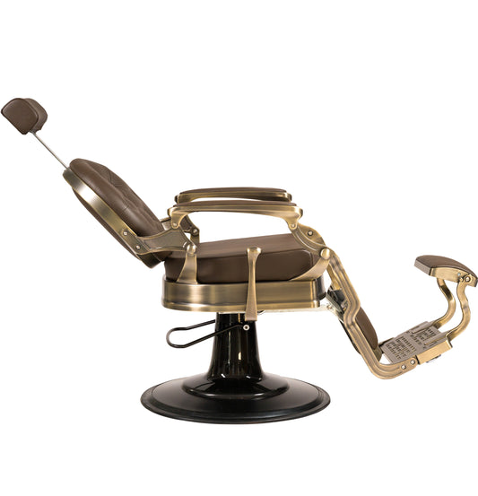 Cadeira de Barbeiro BUZZ BRONZE Prosalon mobiliario de cabeleireiro e barbeiro