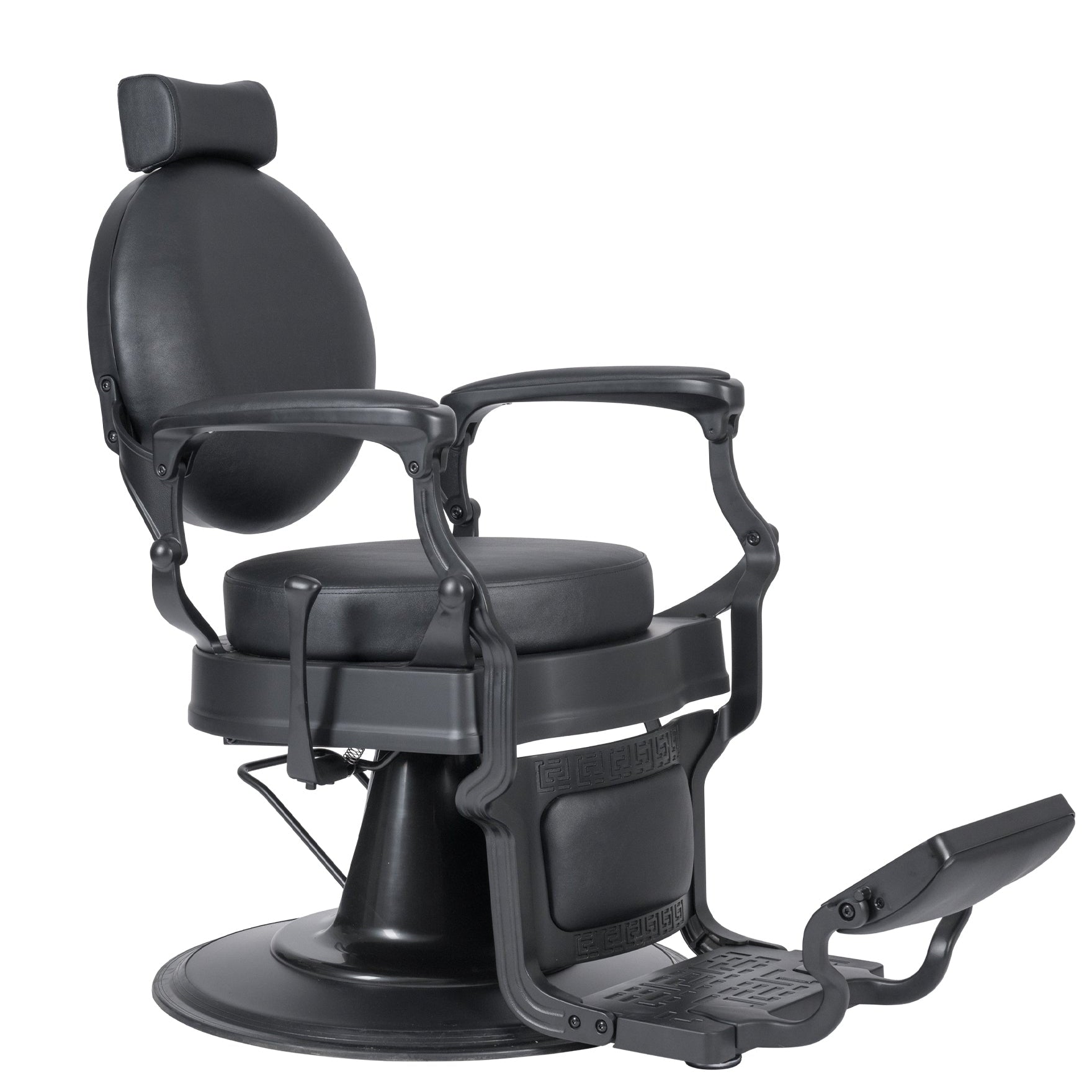 Cadeira de Barbeiro SHOR BLACK prosalon mobiliario de cabeleireiro e barbeiro