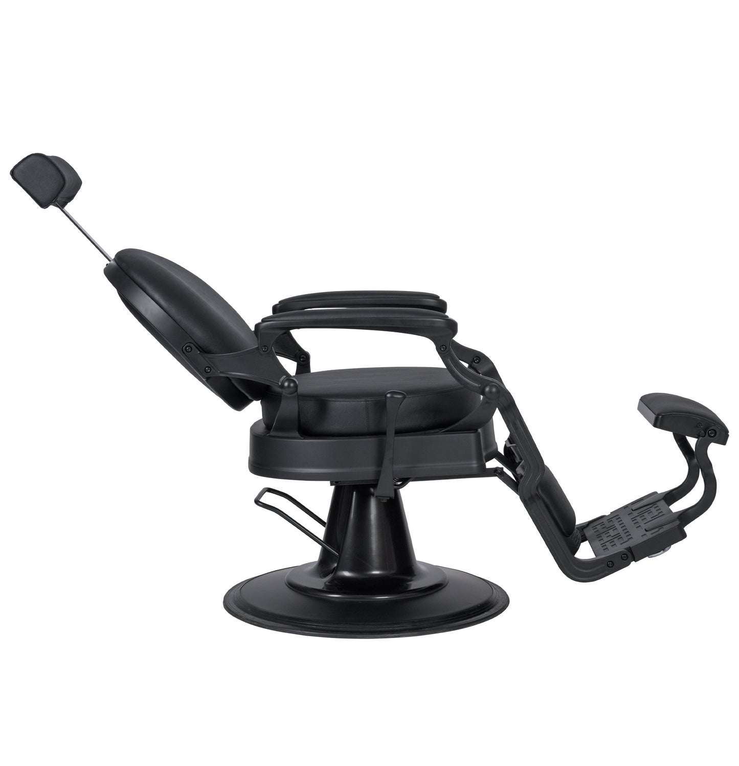 Cadeira de Barbeiro SHOR BLACK prosalon mobiliario de cabeleireiro e barbeiro