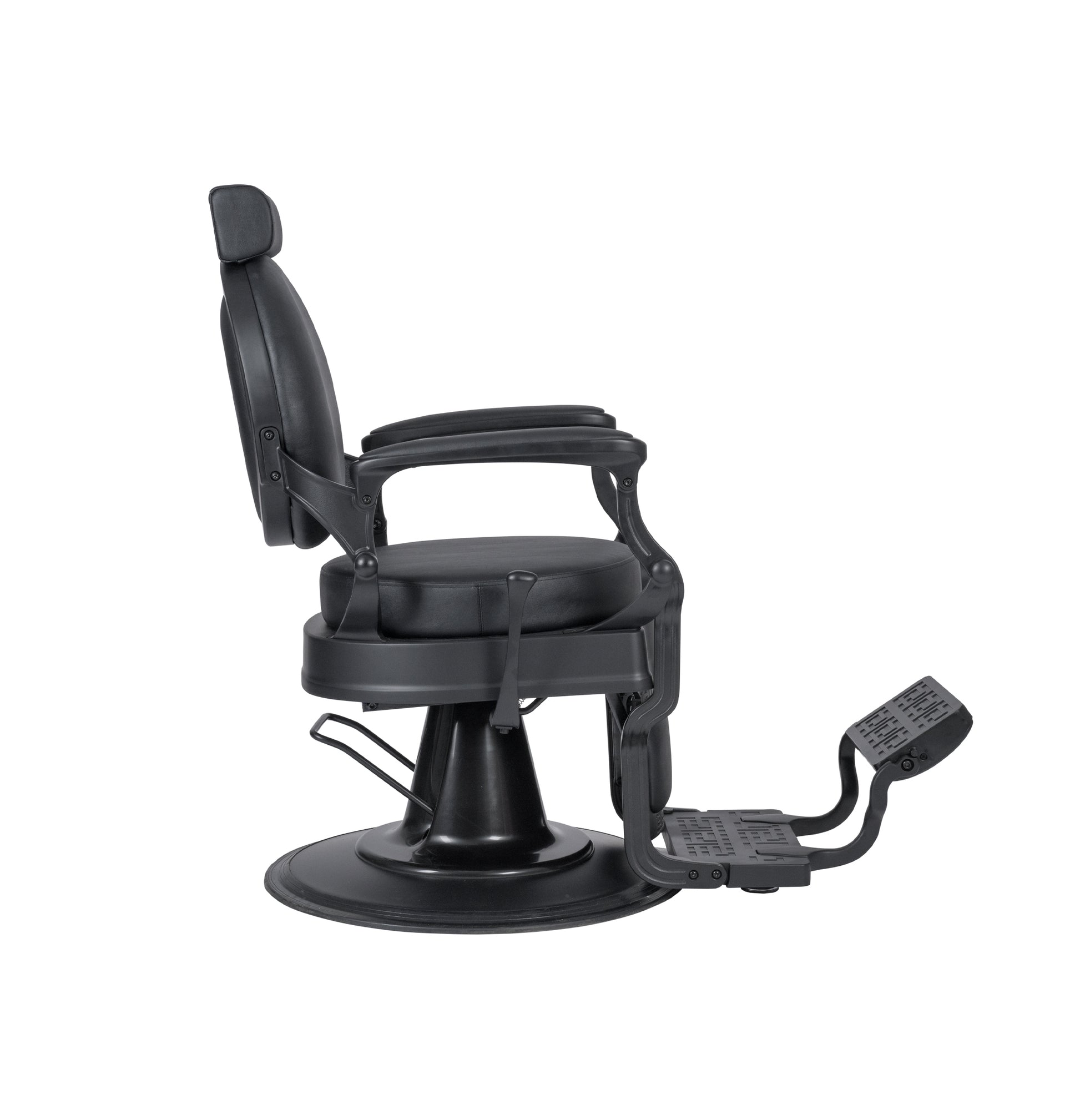 Cadeira de Barbeiro SHOR BLACK prosalon mobiliario de cabeleireiro e barbeiro