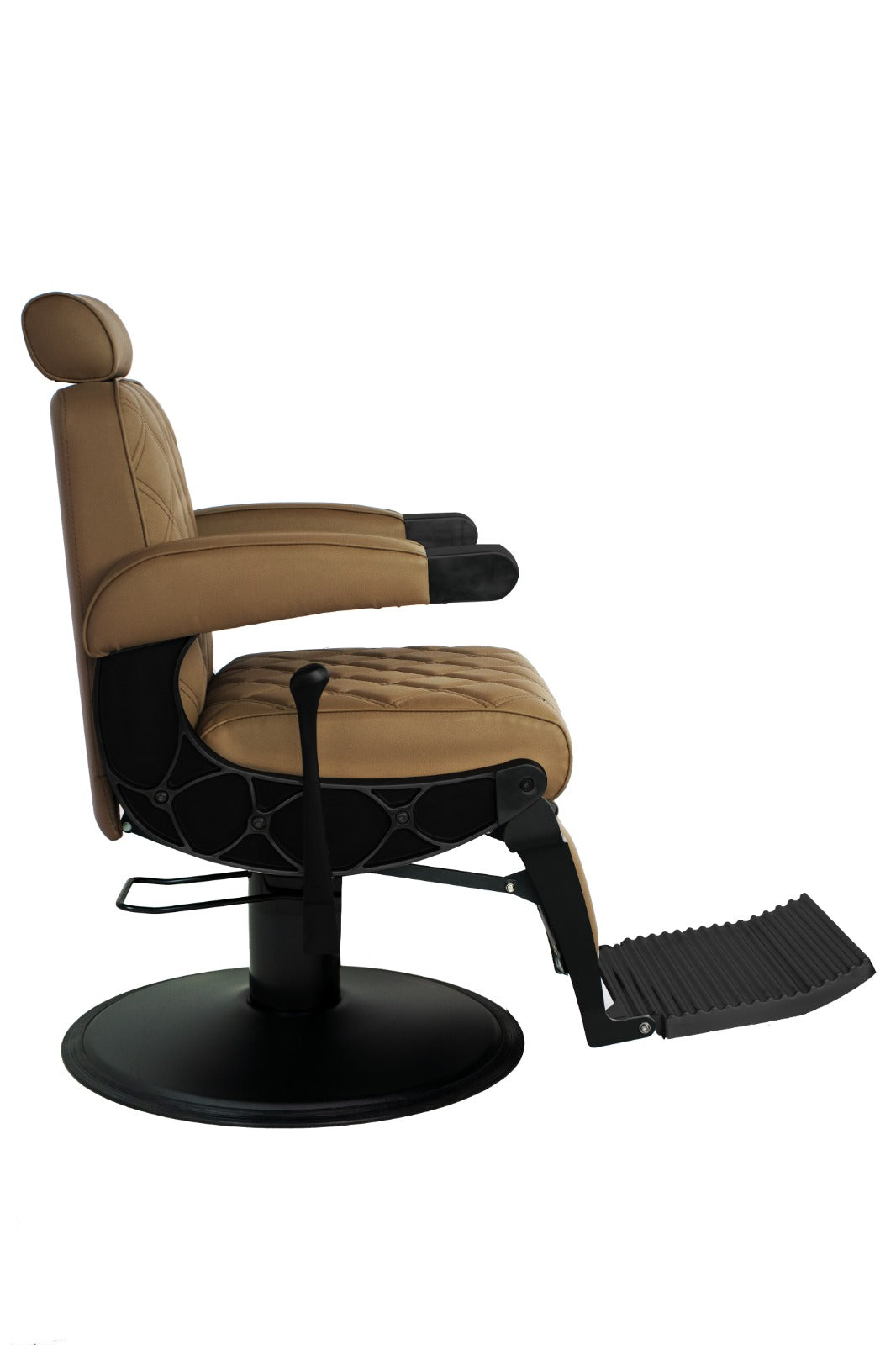 Cadeira de Barbeiro Castanha HAWK prosalon mobiliario de cabeleireiro e barbeiro