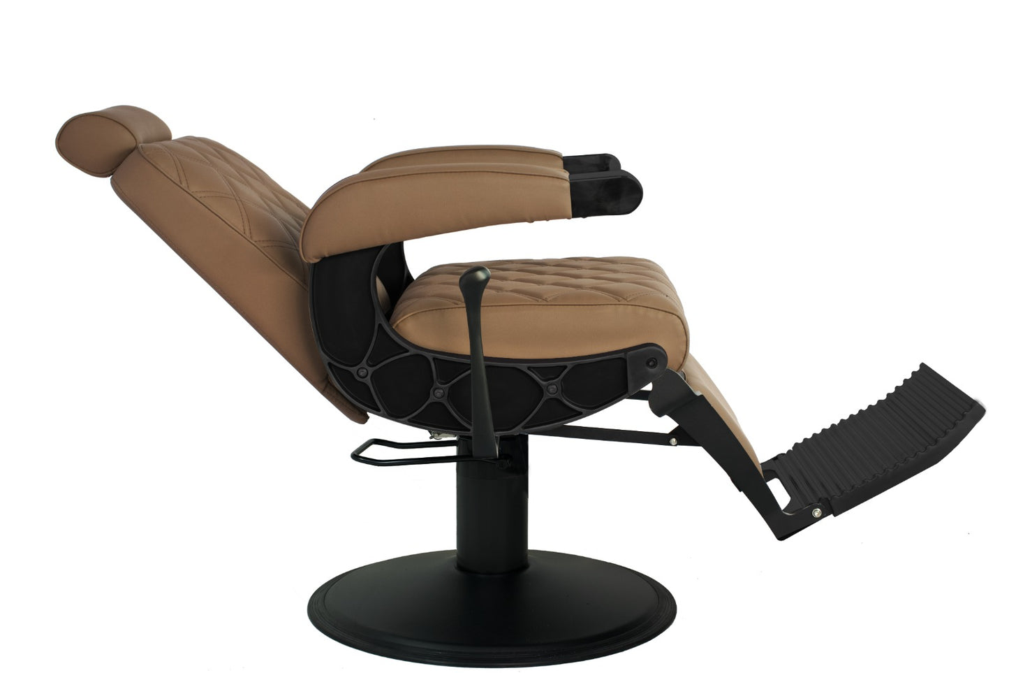 Cadeira de Barbeiro Castanha HAWK prosalon mobiliario de cabeleireiro e barbeiro