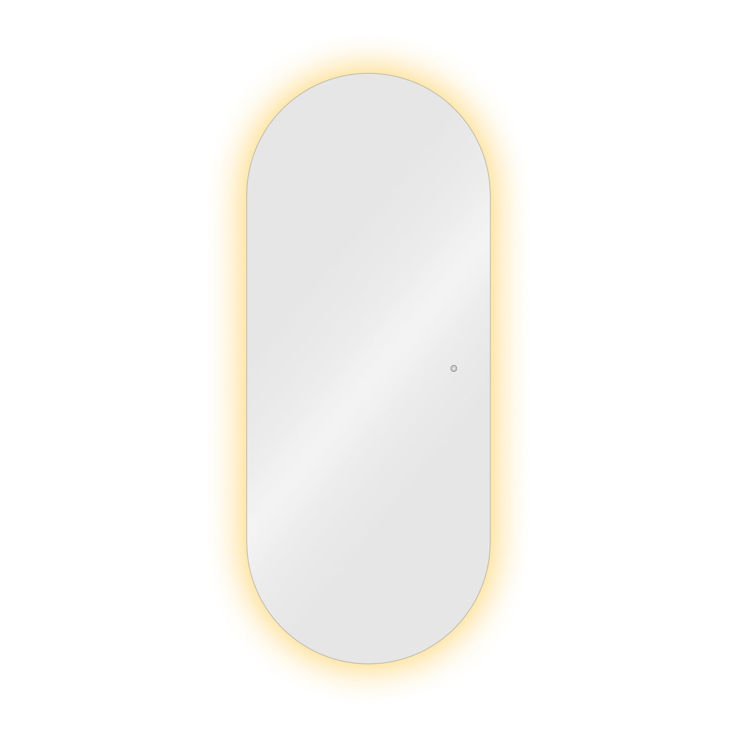 Espeho Oval com Led IRIS prosalon mobiliario de cabeleireiro e barbeiro 