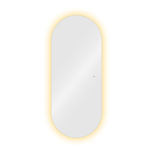 Espeho Oval com Led IRIS prosalon mobiliario de cabeleireiro e barbeiro 
