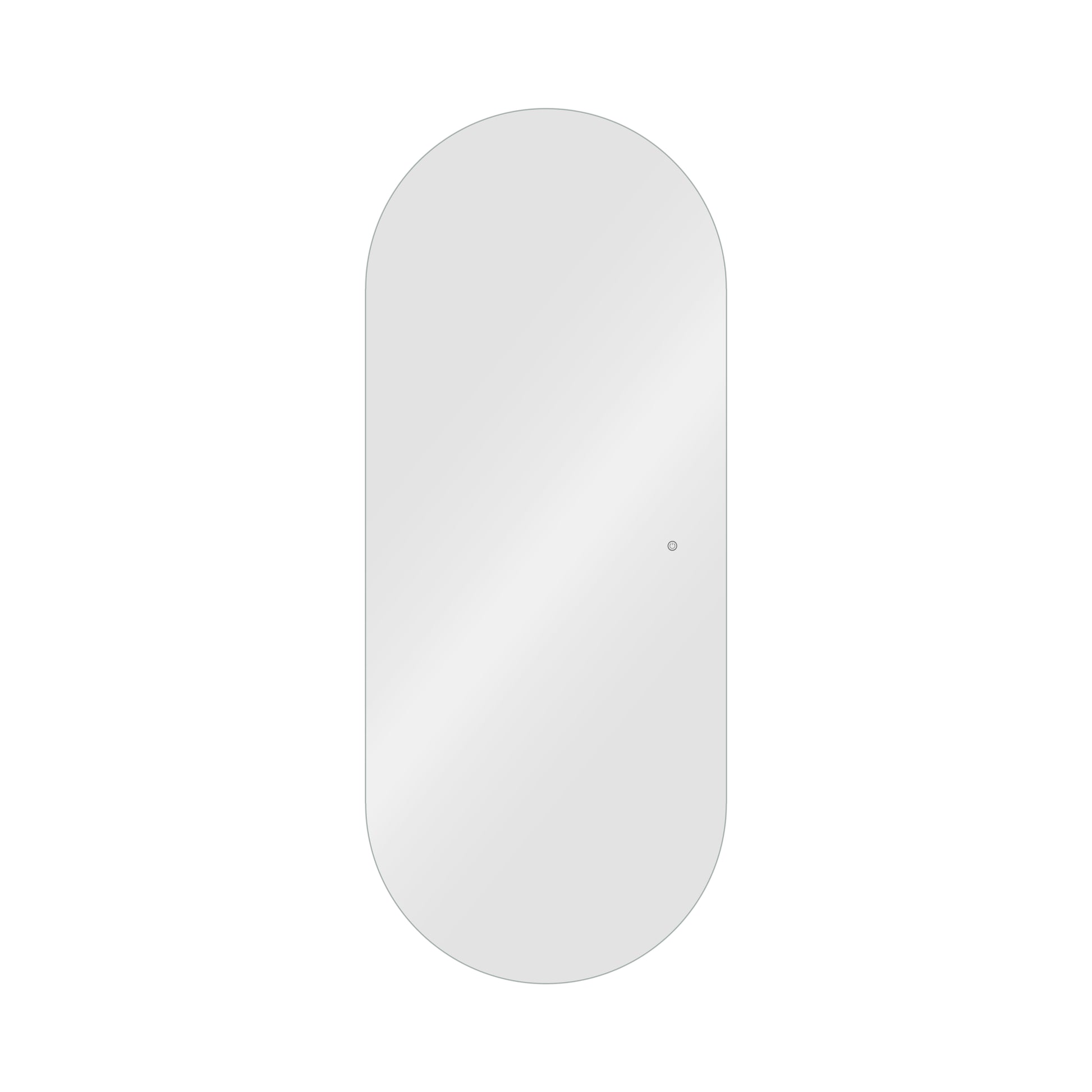 Espeho Oval com Led IRIS prosalon mobiliario de cabeleireiro e barbeiro 