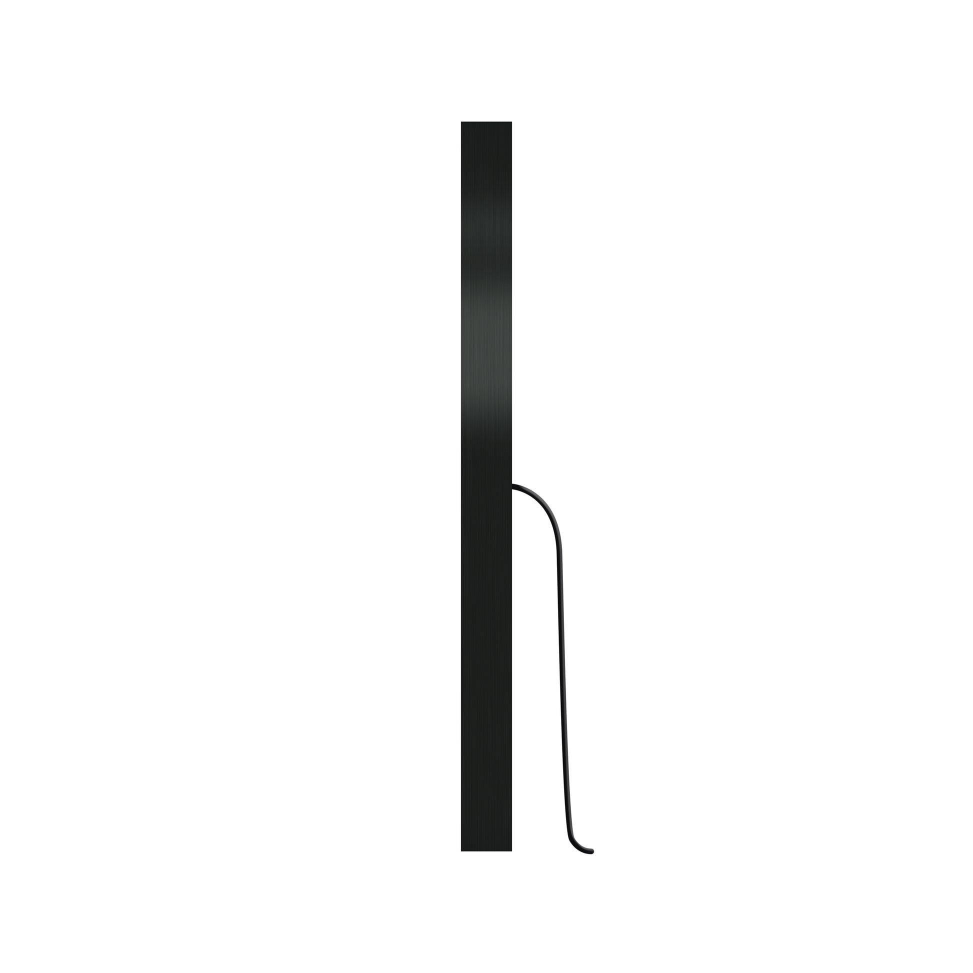 Espelho Preto com LED BREE BLACK prosalon mobiliario de cabeleireiro e barbeiro