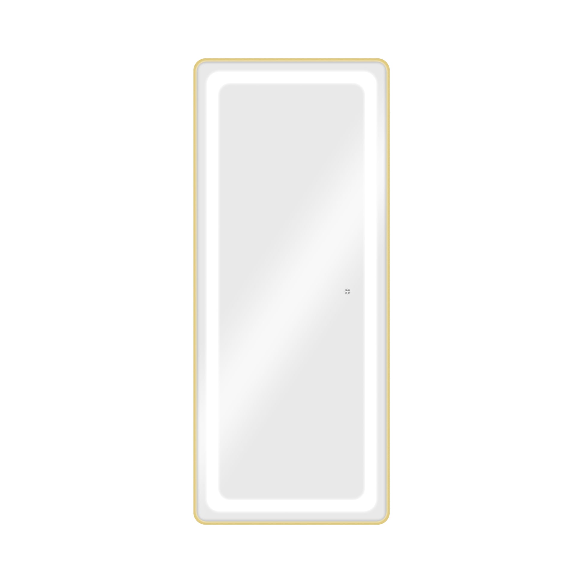 Espelho dourado com LED LUSH GOLD prosalon mobiliario de cabeleireiro e barbeiro