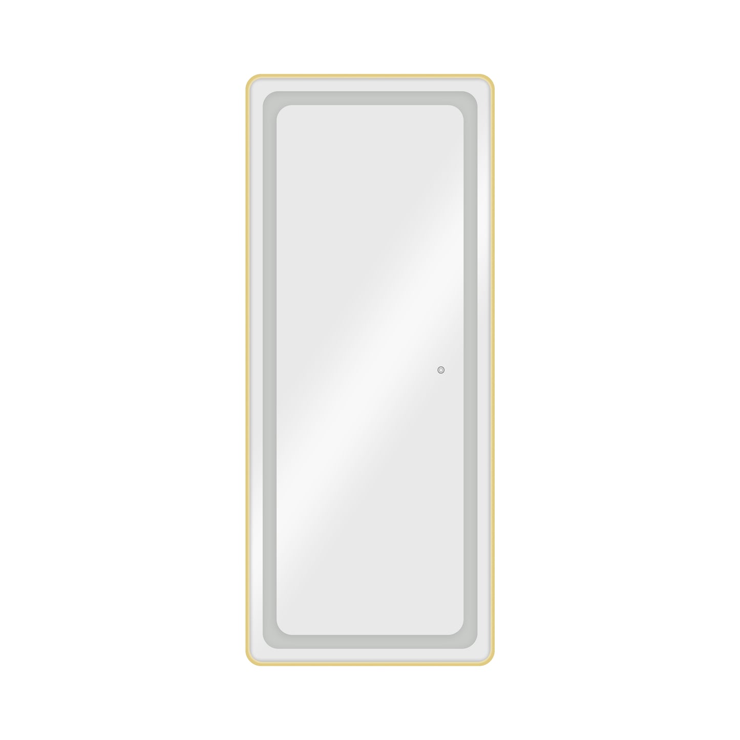 Espelho dourado com LED LUSH GOLD prosalon mobiliario de cabeleireiro e barbeiro