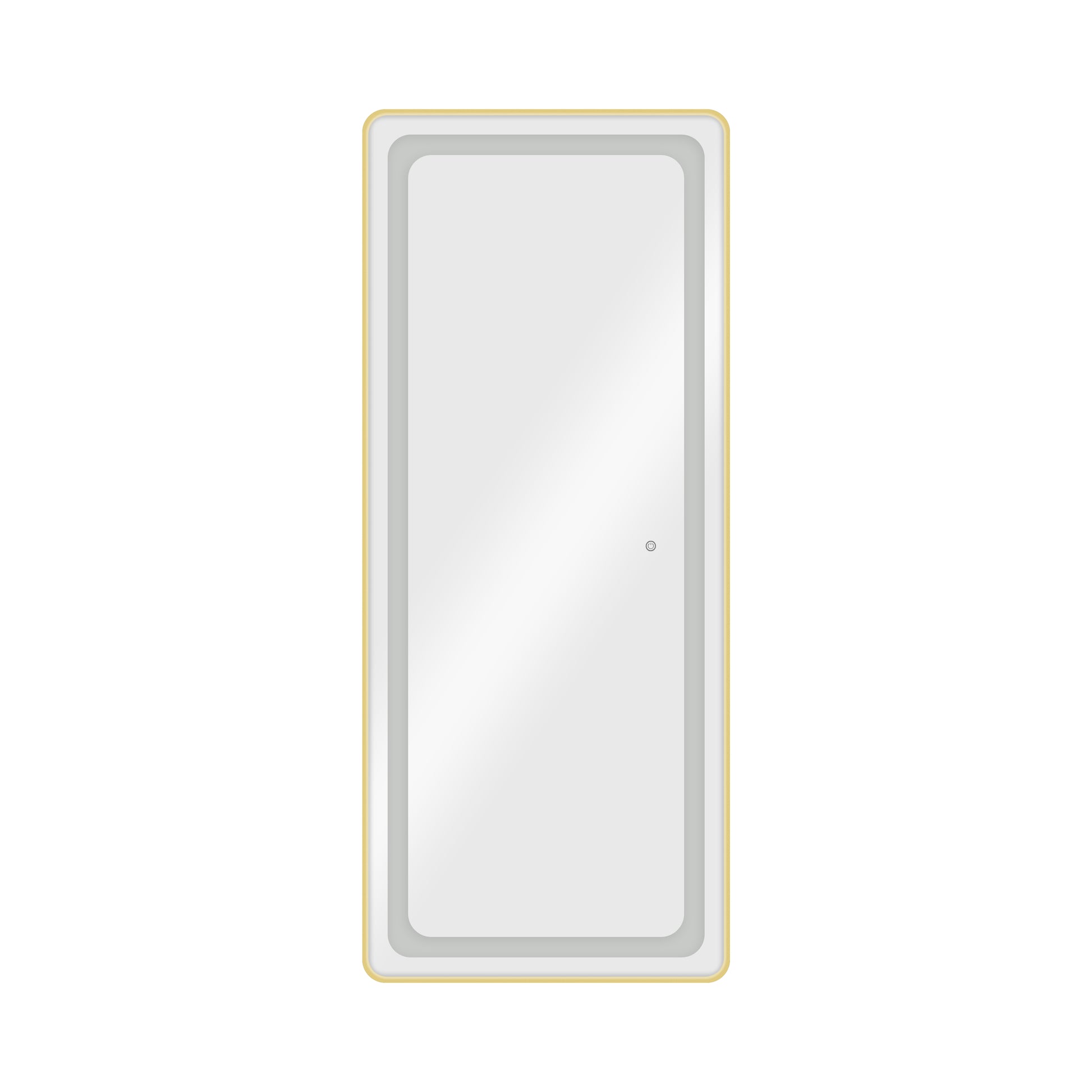 Espelho dourado com LED LUSH GOLD prosalon mobiliario de cabeleireiro e barbeiro