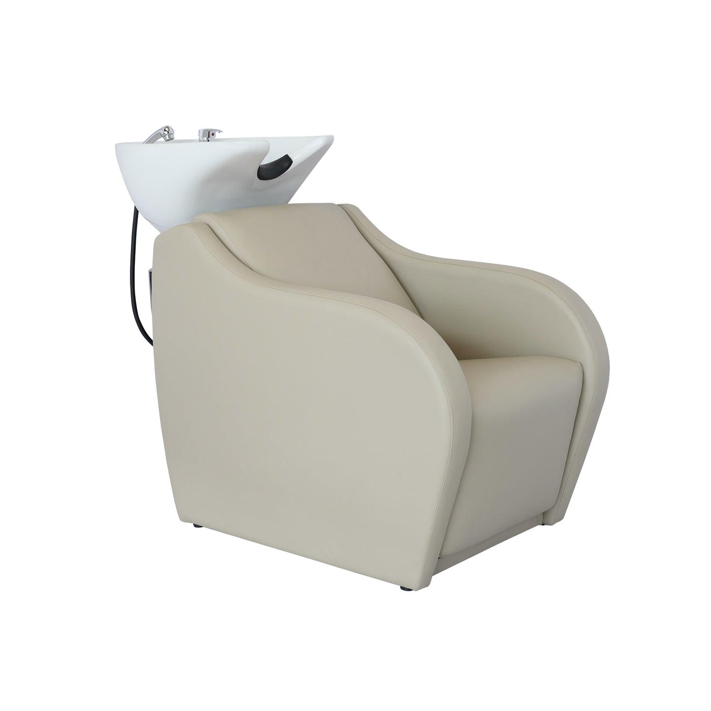 Rampa de Lavagem com levanta pes eletrico WISP POWER + BEIGE Prosalon mobiliario de cabeleireiro e barbeiro