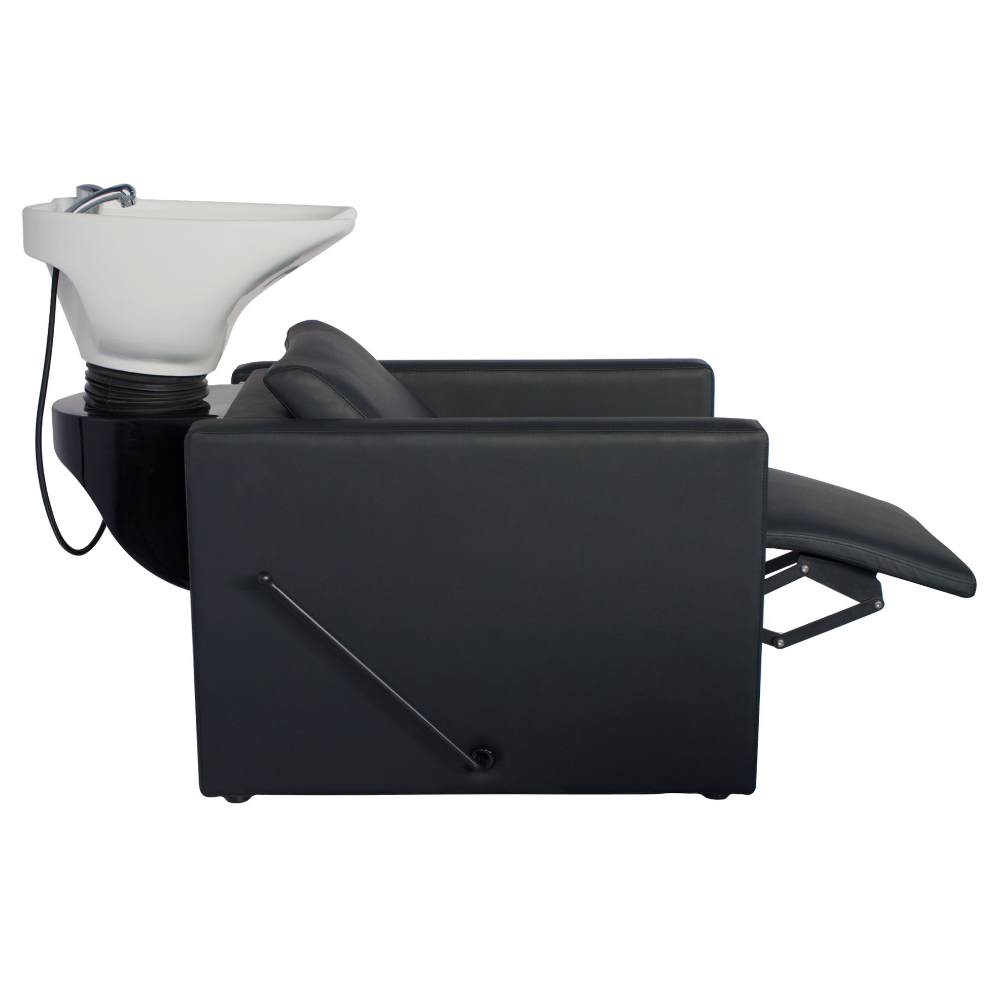 Rampade Lavagem com levanta pes Manual PEEK Prosalon mobiliario de cabeleireiro e barbeiro 
