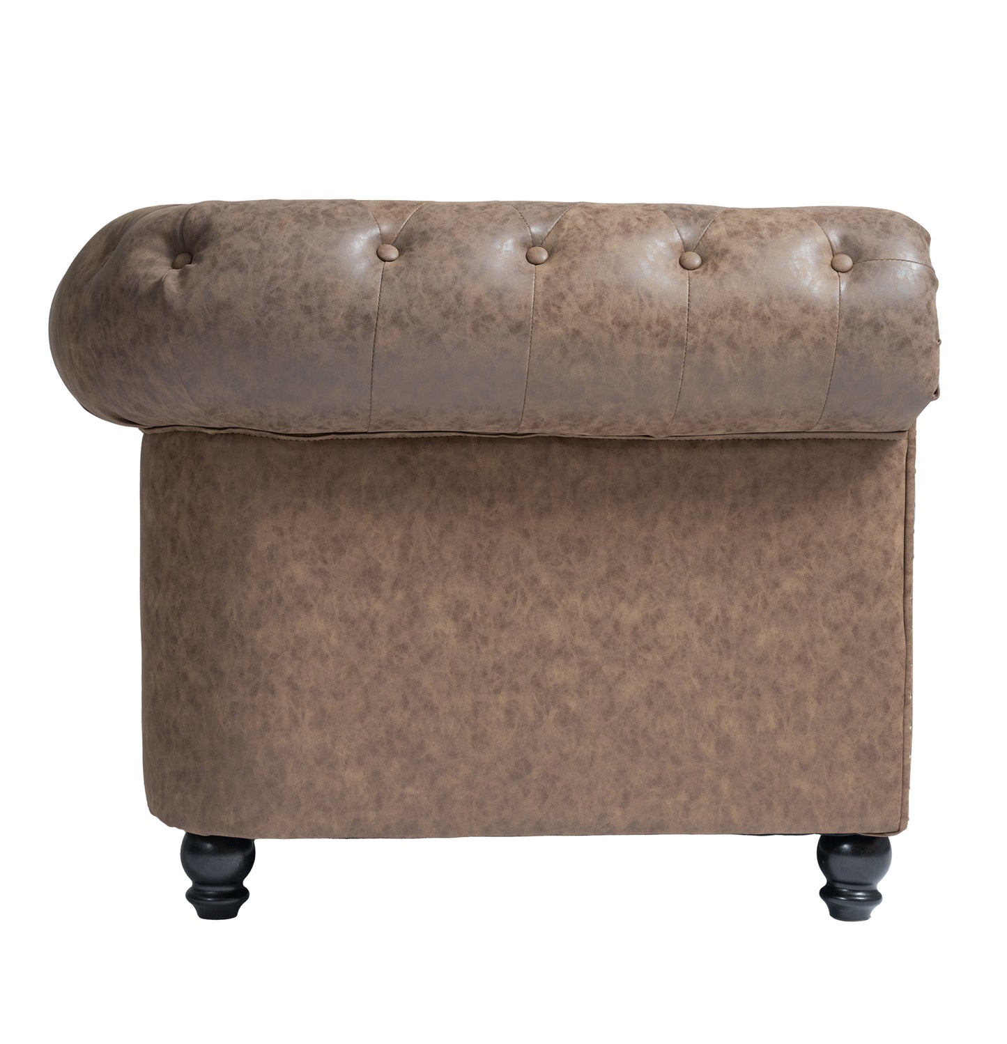Sofá Vintage REPOSE BROWN prosalon mobiliario de cabeleireiro e barbeiro