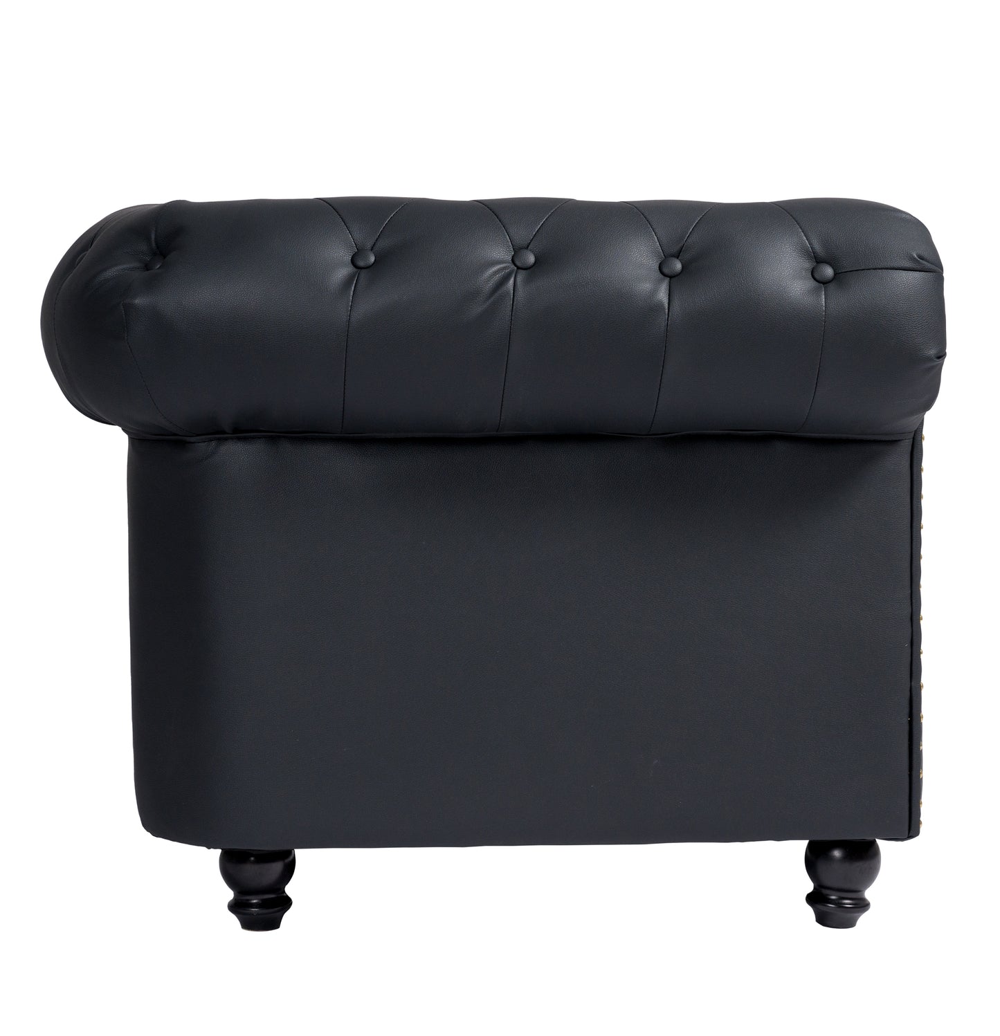 Sofá Vintage REPOSE Black prosalon mobiliario de cabeleireiro e barbeiro 
