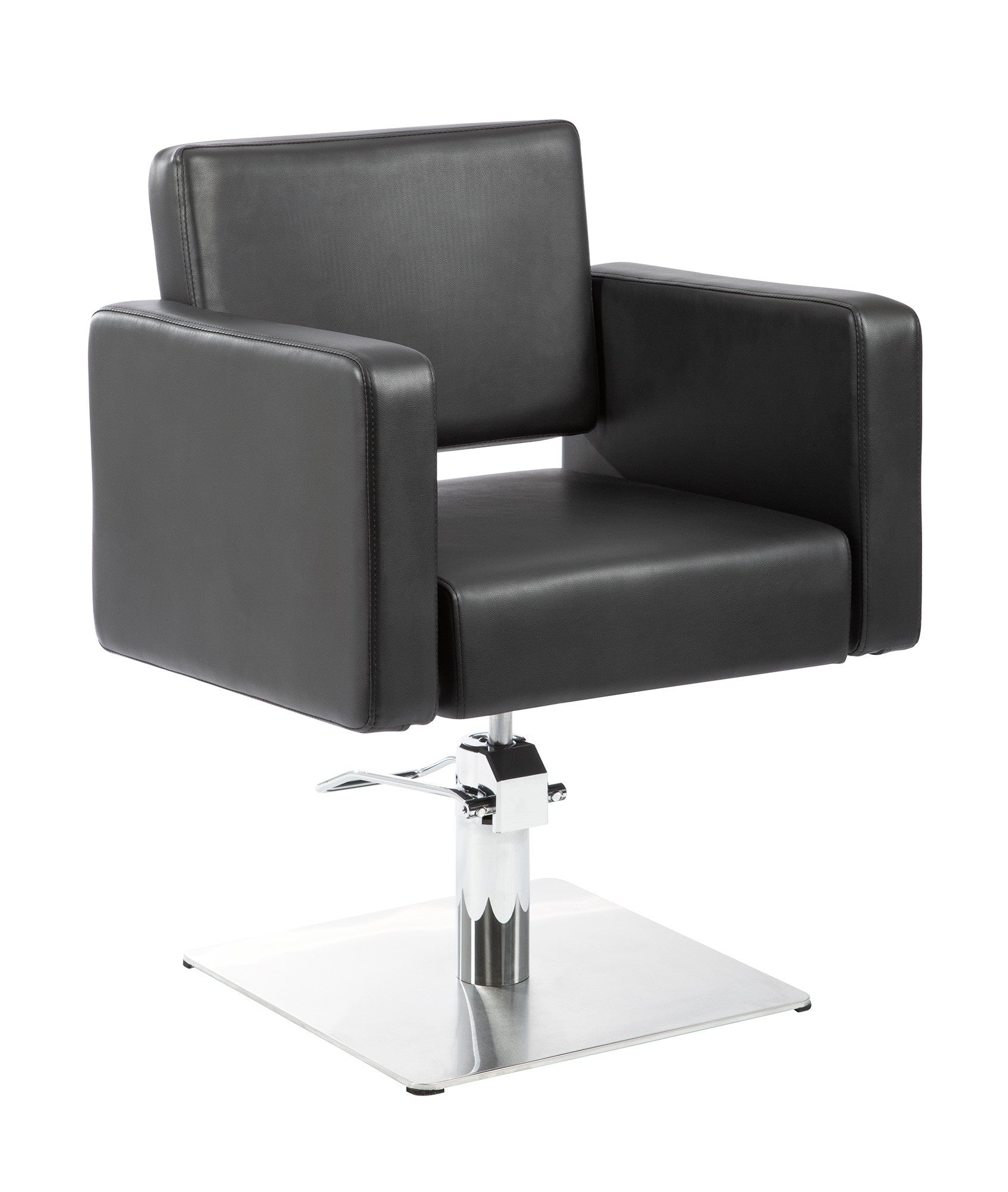 Cadeira de cabeleireiro LERA Pro Salon com base hidráulica e design moderno prosalon mobiliario de cabeleireiro e barbeiro