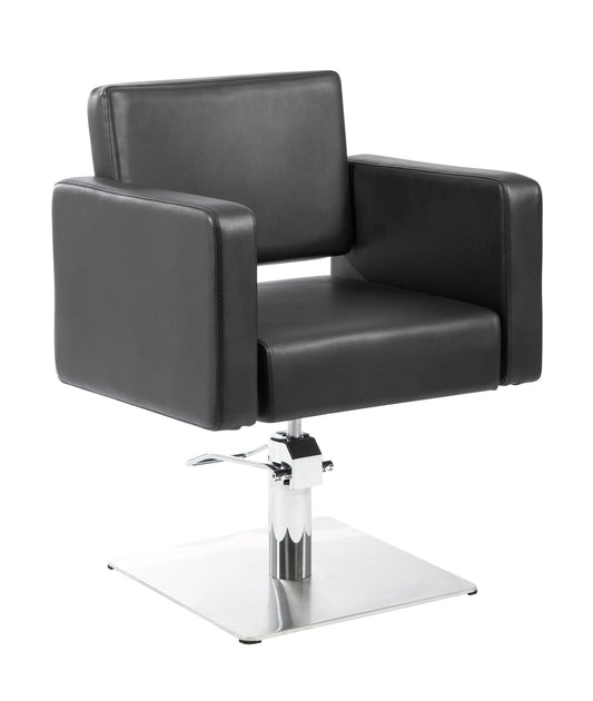 Cadeira de cabeleireiro LERA Pro Salon com base hidráulica e design moderno prosalon mobiliario de cabeleireiro e barbeiro